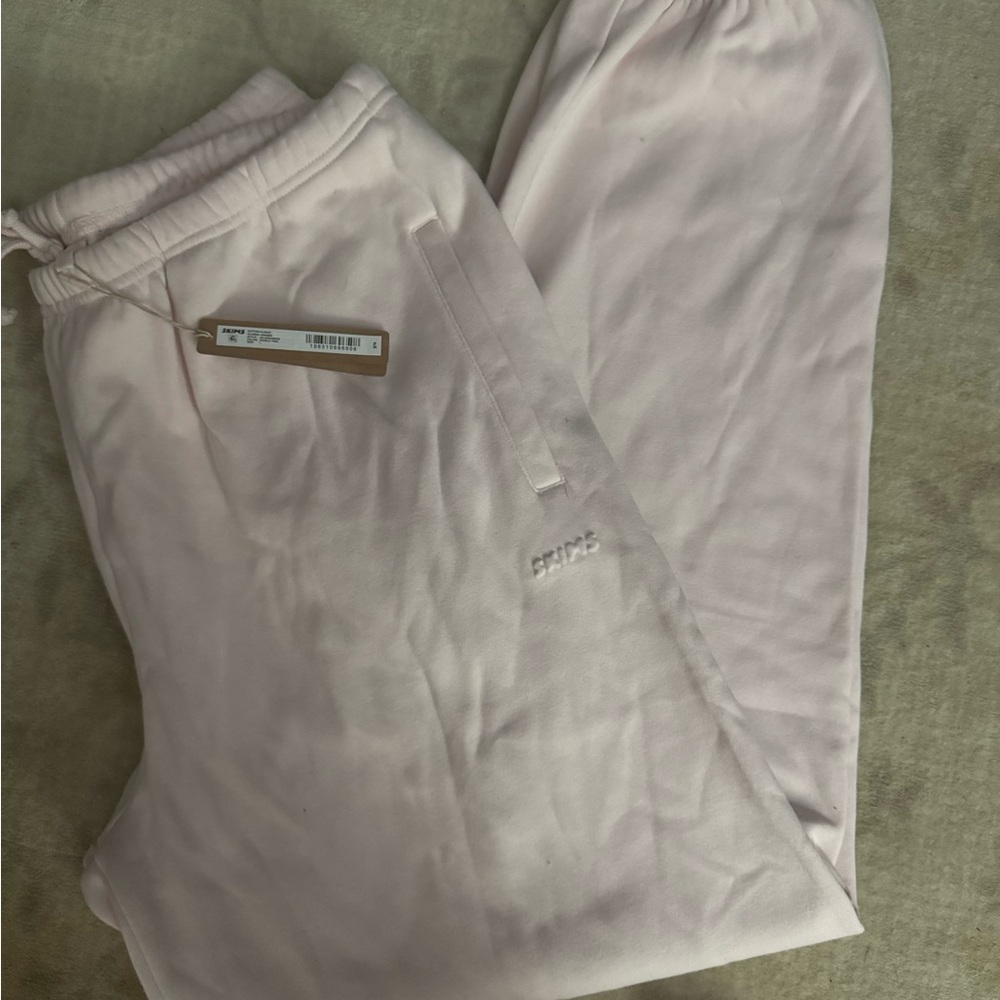 Skims Cotton Fleece Classic Jogger Bareley Pink
